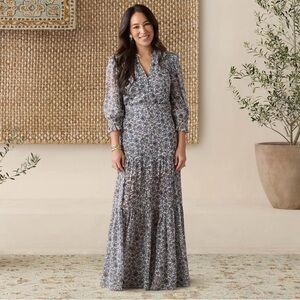 Veronica Beard silk maxi dress